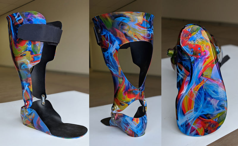 3D Printed with Hydrographics