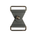 Chafes & Loops 1.5" Triangle Grey w/ Rectangle SS Loop
