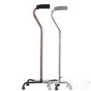 Quad Walking Stick or Walking Cane (swan type, 4 feet)