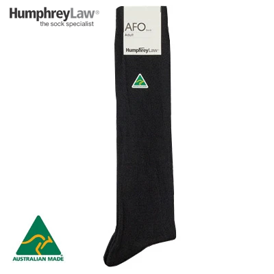 Humphrey Law Adult Ankle Foot Orthotic (AFO) Wide Calf Socks